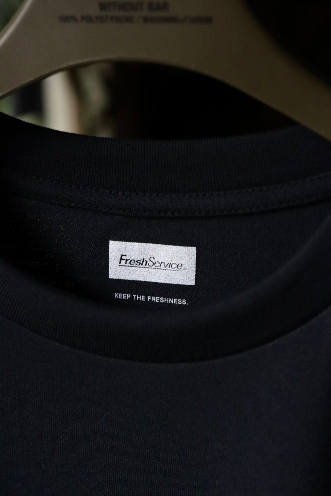 フレッシュサービス DRY JERSEY S/S CREW NECK TEE(FSC253-70083B)BLACK★7月26日(土)発売！