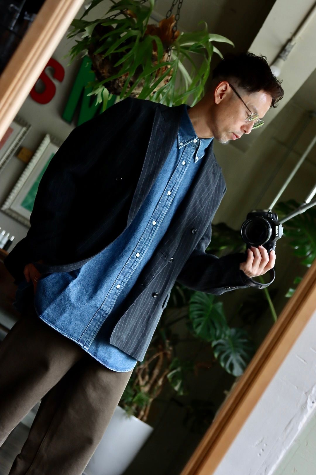 アプレッセ22FW BD Denim Shirtスタイル3.2022.8.11.