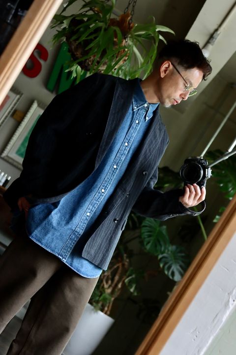 アプレッセ22FW BD Denim Shirtスタイル3.2022.8.11.