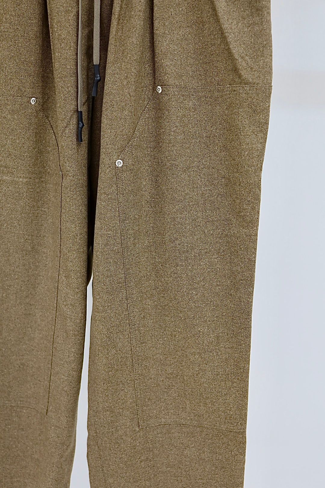 S.F.C 25FW エスエフシー CASHMERE WOOL DOUBLE KNEE PANTS(SFCFW25P08)Beige M