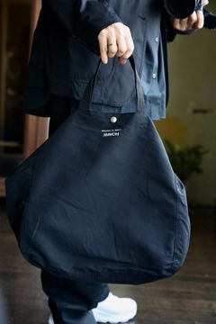 コムデギャルソンオム25SS 綿ナイロングログランバッグ(HO-K292-051)BLACK☆4月5日(金)発売！