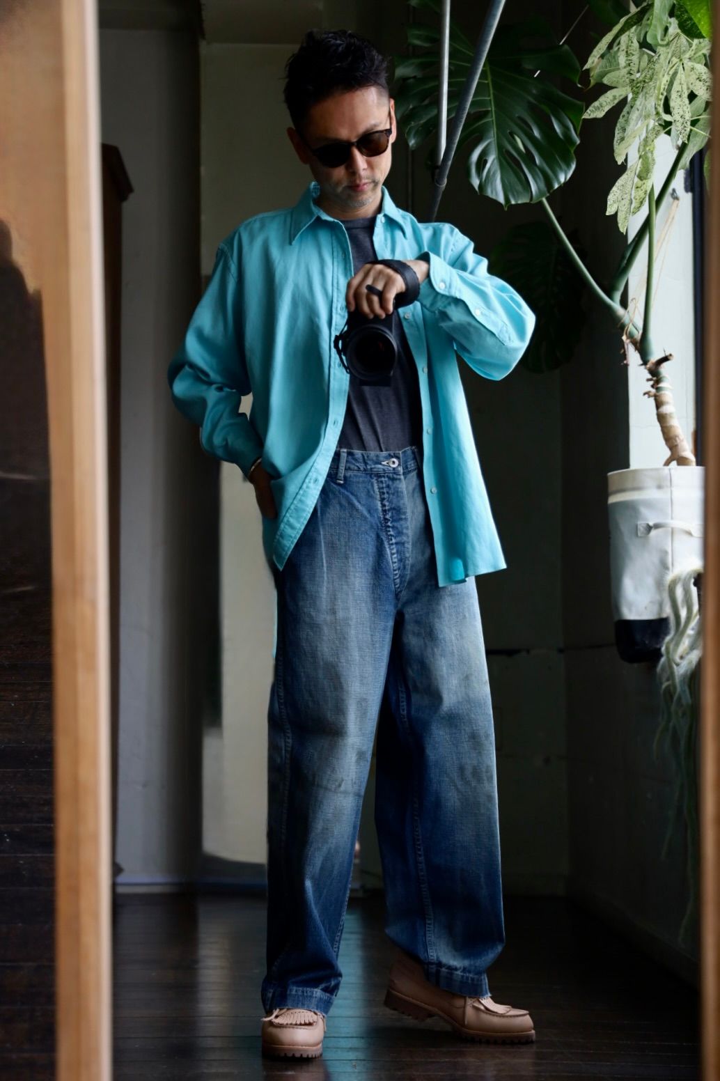 A.PRESSE] アプレッセ US ARMY DUNGAREE DENIM TROUSERS | INS