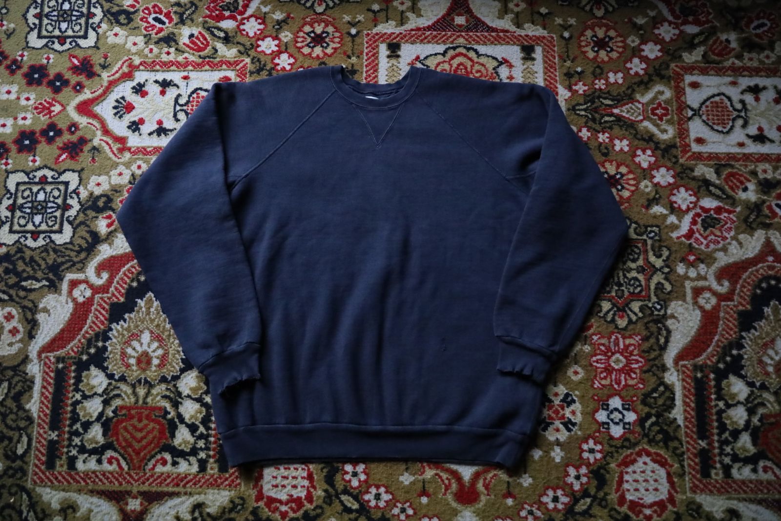 アプレッセ 2026 STYLE2 Vintage Double V Sweatshirt(26AAP-05-16)BLACK☆9月5日(土)発売！