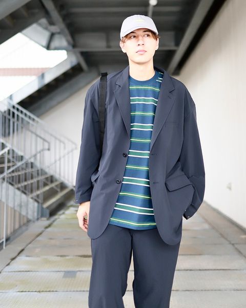 FreshService 23AW CORDURA WATER REPELLENT JACKET"NAVY"スタイル