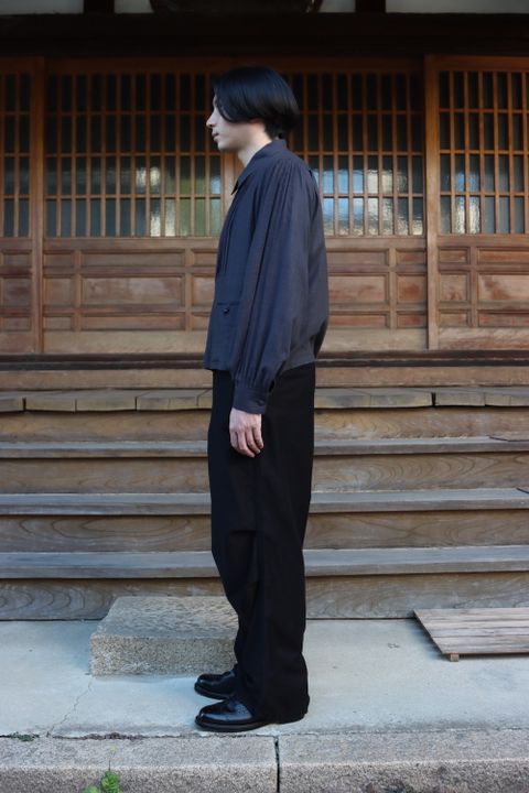 MATSUFUJI Flannel Check Pleats Jacket(M213-0301) style.2021.10.11.