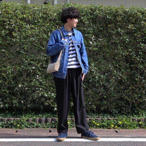 doublet MEMORIAL POLAROID DENIM JACKET(21SS06BL115) style. 2021.03.29.