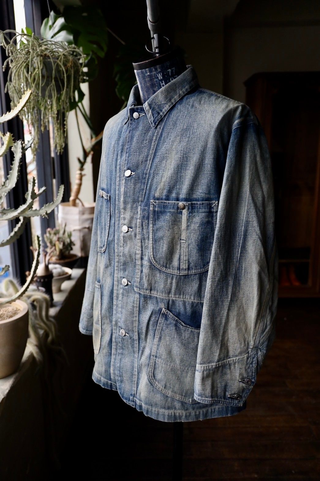 アプレッセ Vintage Coverall Jacket(25SAP-01-22K)INDIGO