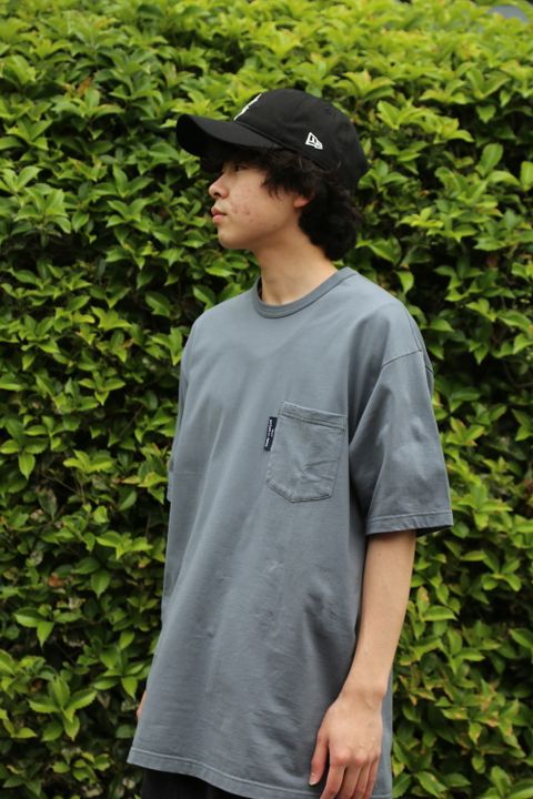 COMME des GARCONS HOMME 綿天竺製品染ポケットTシャツ(HG-T003-051) style.2021.05.11.