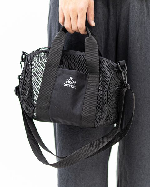 ReFresh!Service. MESH MINI DUFFLE BAG(FSR261-90277)BLACK☆3月28日(土)発売！