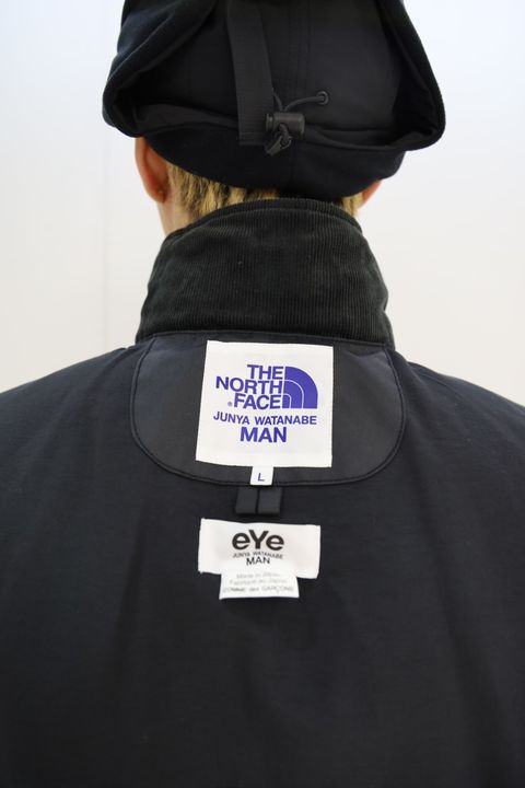 eYe JUNYA WATANABE MAN  THE NORTH FACE エステルタフタ他素材ミックスジャケット10月18日(土)新作発売！