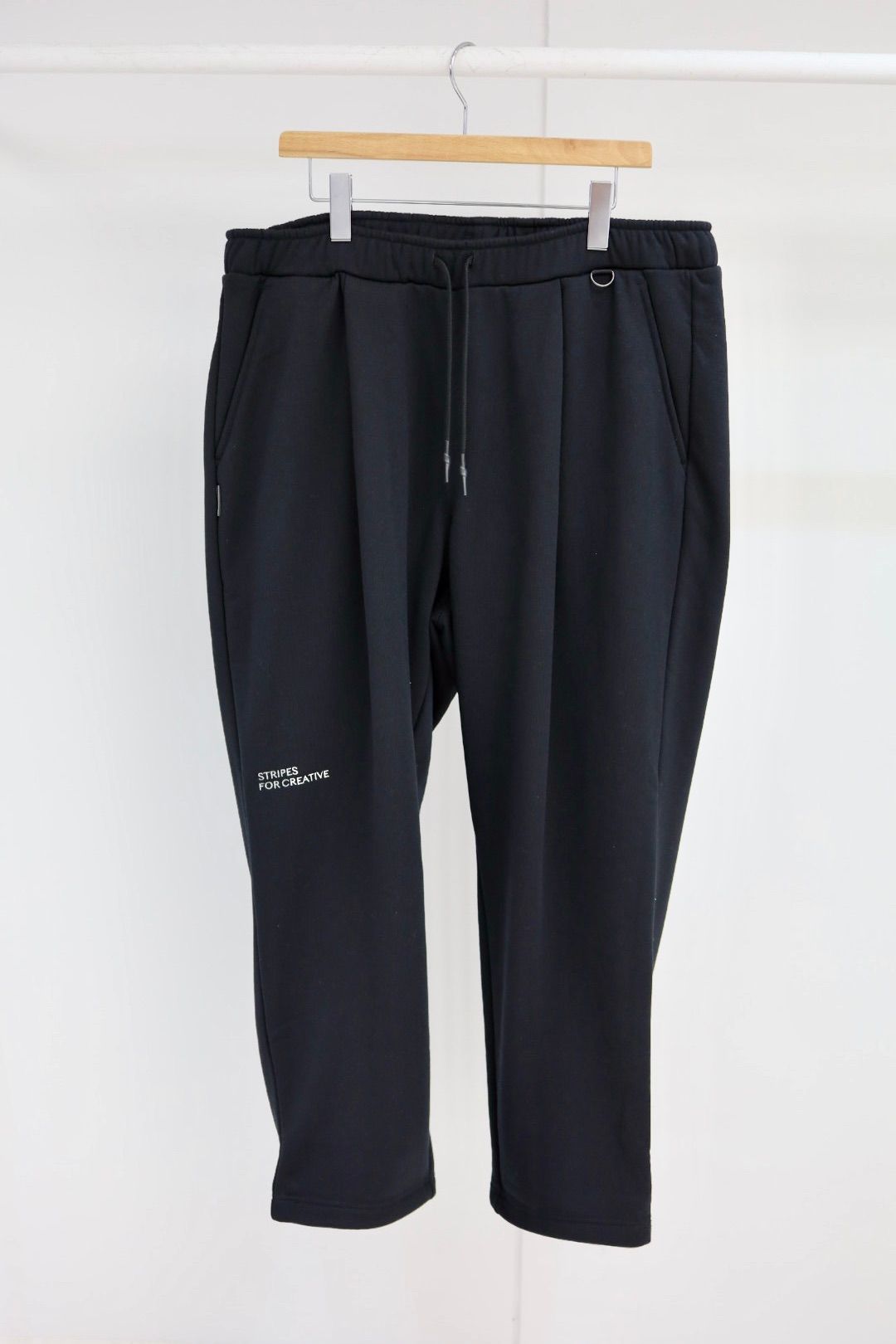 S.F.C 25FW エスエフシー TECH WIDE TAPERED SWEAT PANTS (SFCFW25CS03)Black
