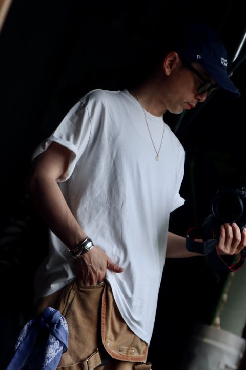 A.PRESSE Light Weight T-shirtスタイル
