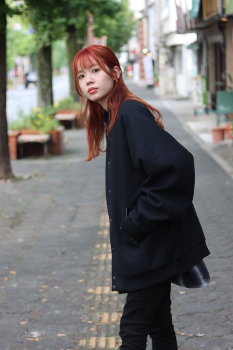 ATON 22FW 新作LETTERMAN JACKET style.2022.9.29