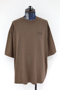 セダンオールパーパス 26SS Garment Dyed S/S Tee(SD26S-CT13)Dark Brown☆5月9日(土)発売！