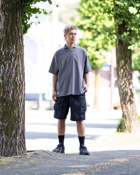 FreshService COMPACT BORDER V-NECK POLO 5月23日(土)11:00~新作発売！