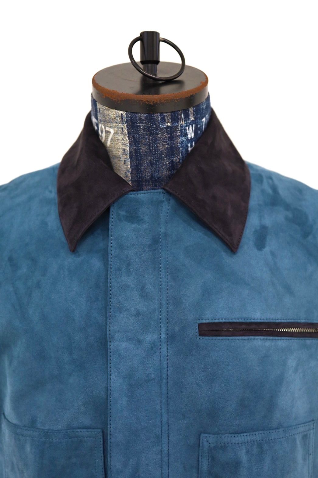 YOKE SPRING SUMMER 2026 Goat Suede Work Jacket(YK26SS01163B)TURQUOISE☆12月20日(土)発売！