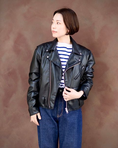 J.B. ATTIRE  Paris mortercycle jacket style 2024.08.18