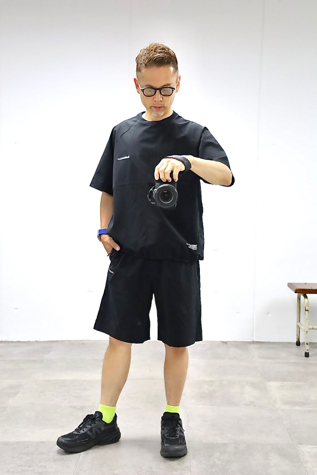 フレッシュサービス PRIMEFLEX® GYM SHORTS(FSS263-40132)BLACK