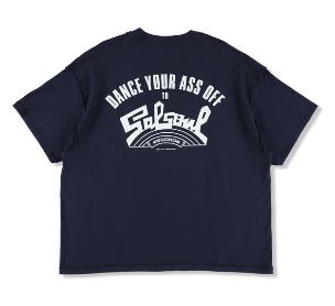 イズネスミュージック 26SS SALSOUL T-SHIRTS(I SNESSMUSIC×SALS OUL) (IMP7_02_SALSOULT-01-1)NAVY☆新作発売！