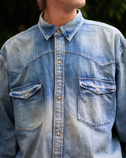 A.PRESSE Vintage Western Denim Shirts 7月4日(土)新作発売！