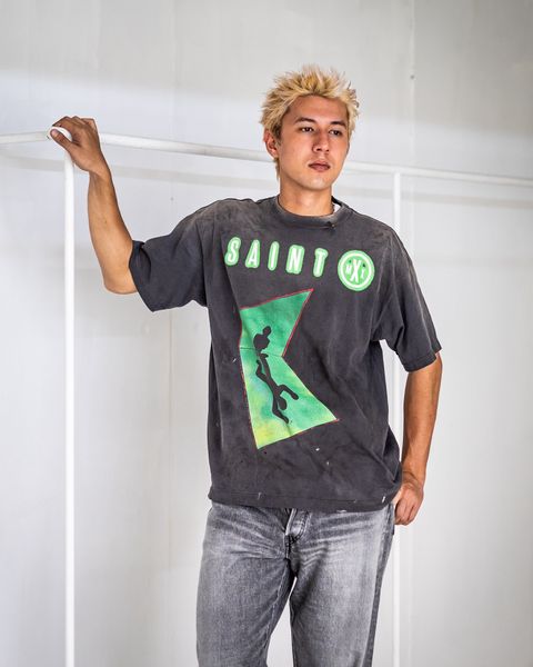セントマイケル Tシャツ SAINT X SS TEE(SM-HR1-0000-015)BLACK