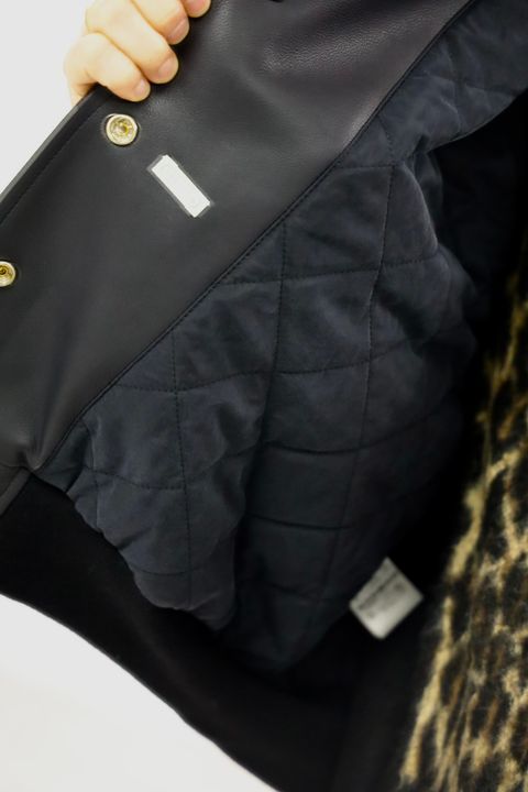 A.PRESSE Leather Award Jacketスタイル
