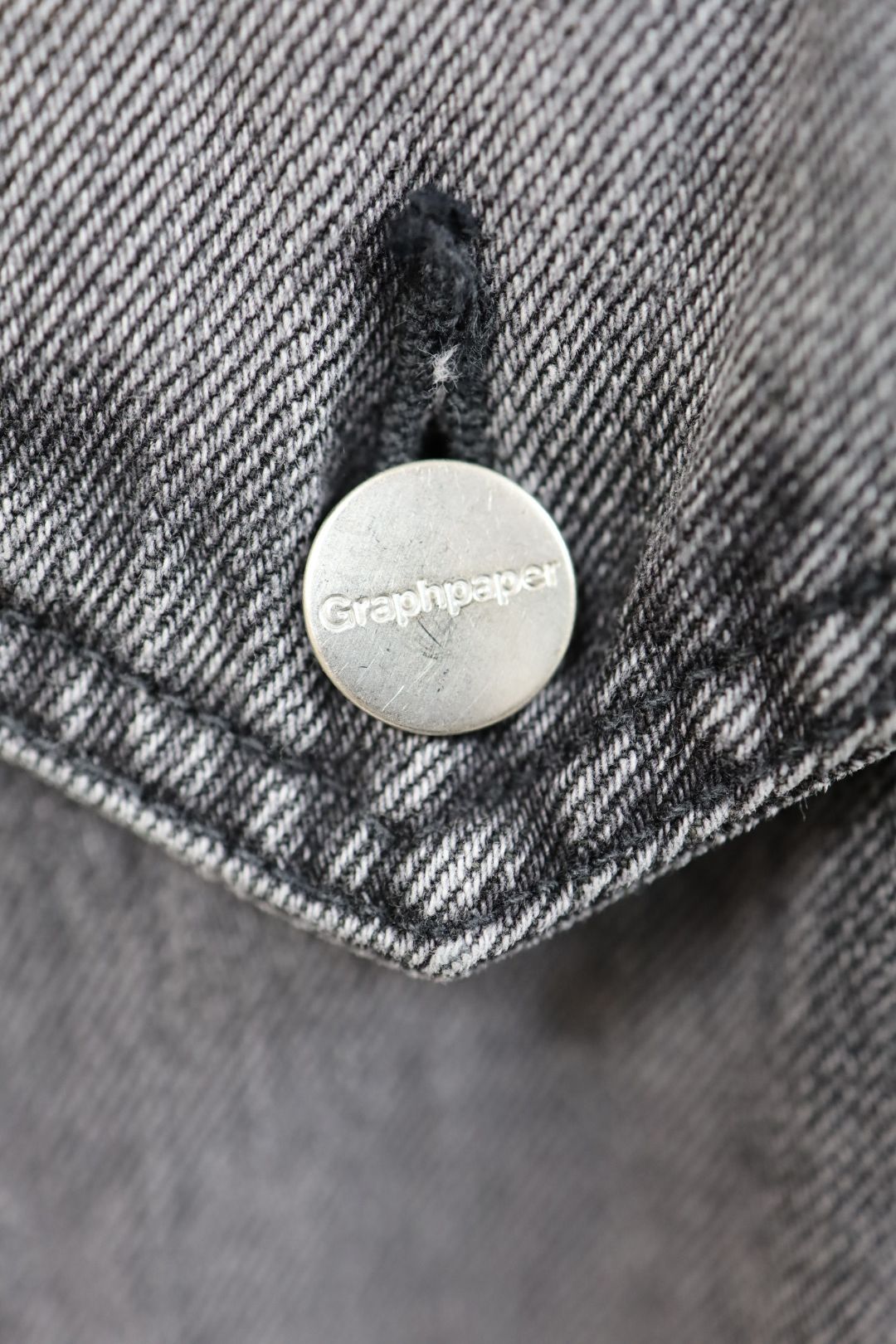 グラフペーパー  Selvage Denim Trucker Jacket(GU261-20055LB)BLACK_LIGHT FADE★1月24日(土)発売！