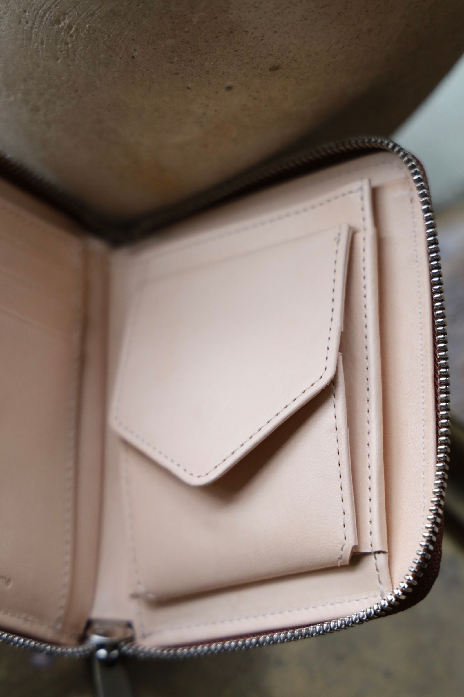 エンダースキーマ 財布 square zip purse(ur-rc-szp)brown