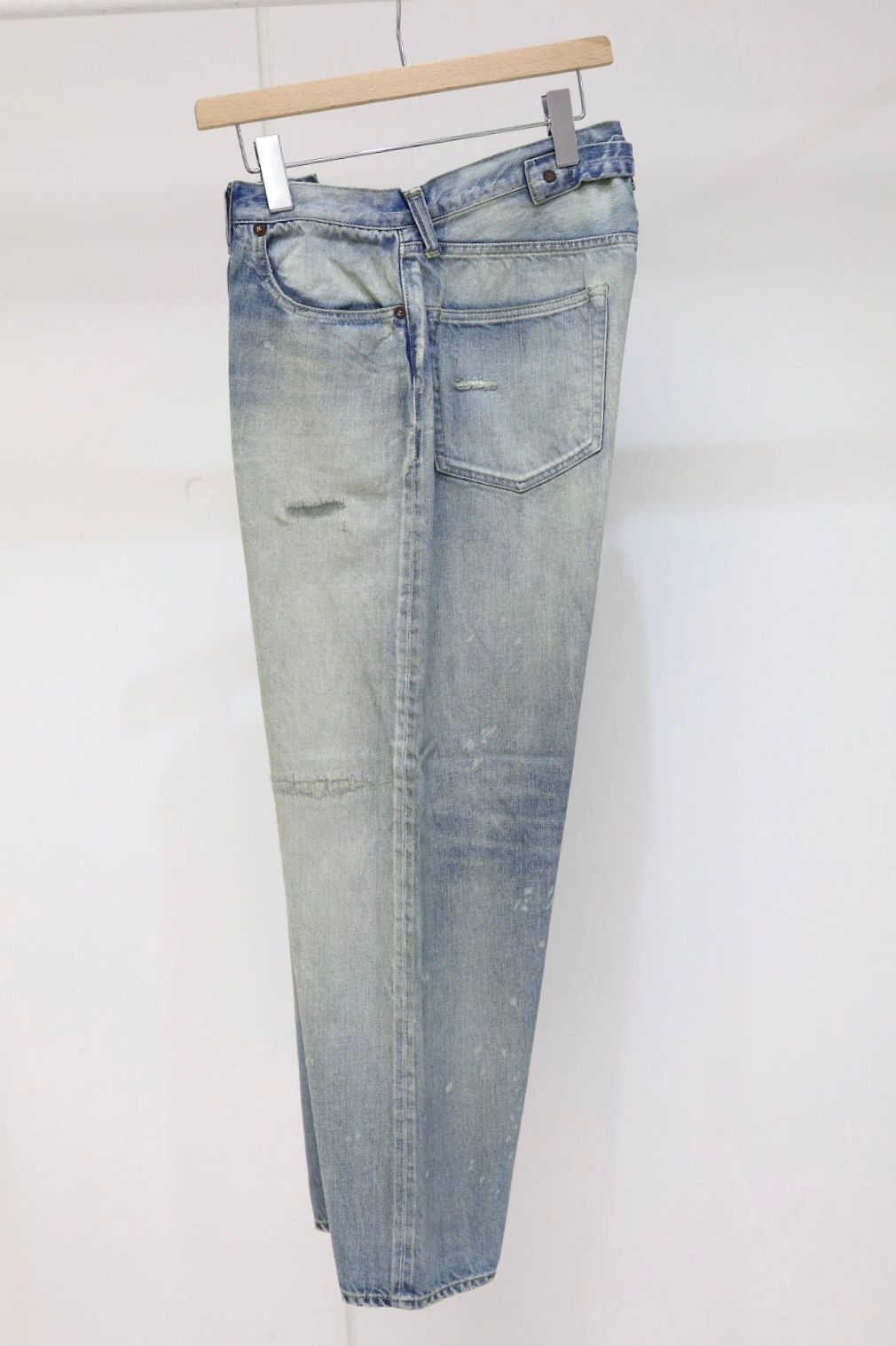 アプレッセ 2026 STYLE1  デニムパンツ No.37 Washed Wide Denim Pants(26SAP-04-22)BLEACH☆3月28日(土)発売！