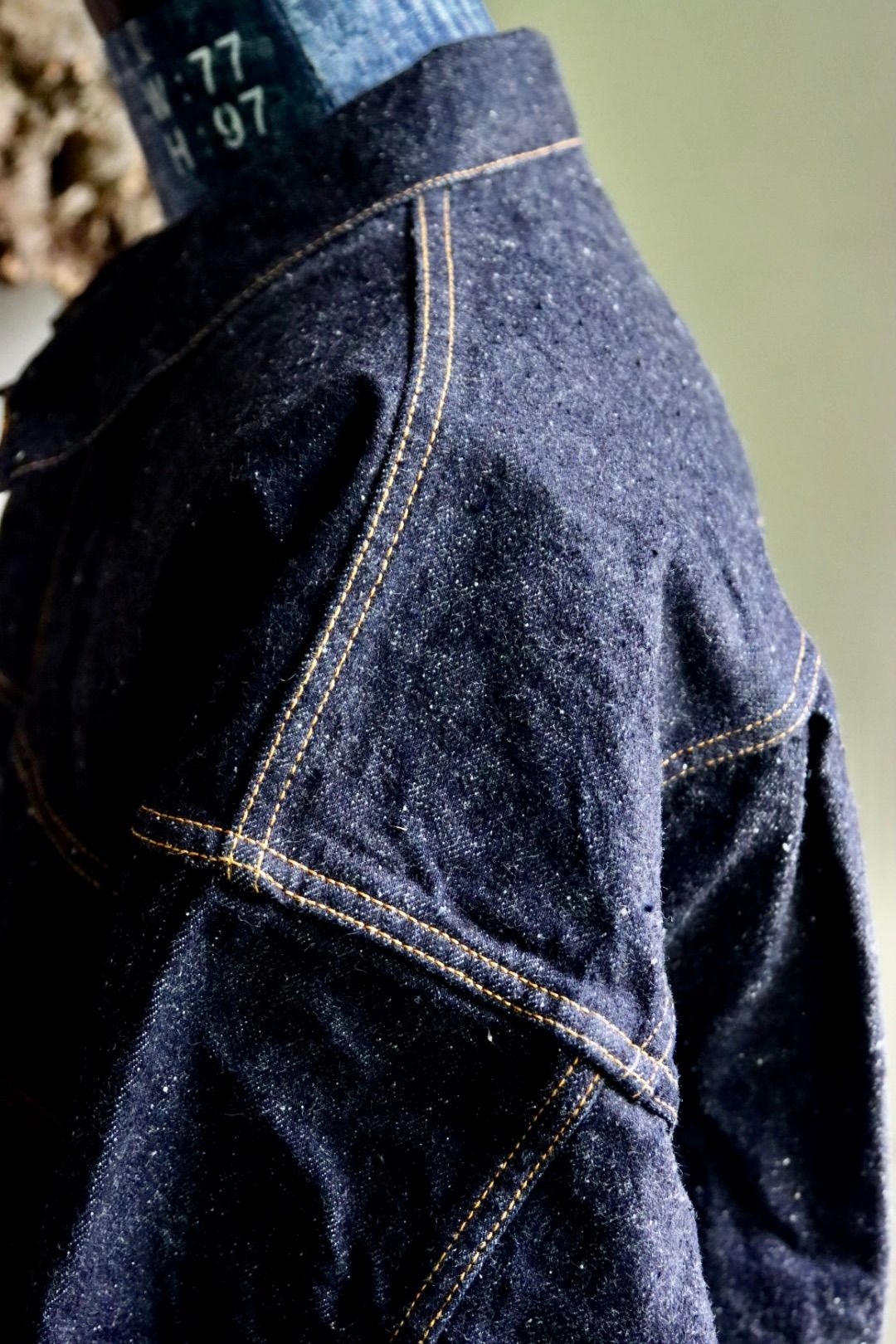 セントマイケル23AW ベルベルジンコラボデニムジャケットBJ_DENIM JKT(SM-A23-0000-C16)BLUE☆10月7日(土)発売！  - S