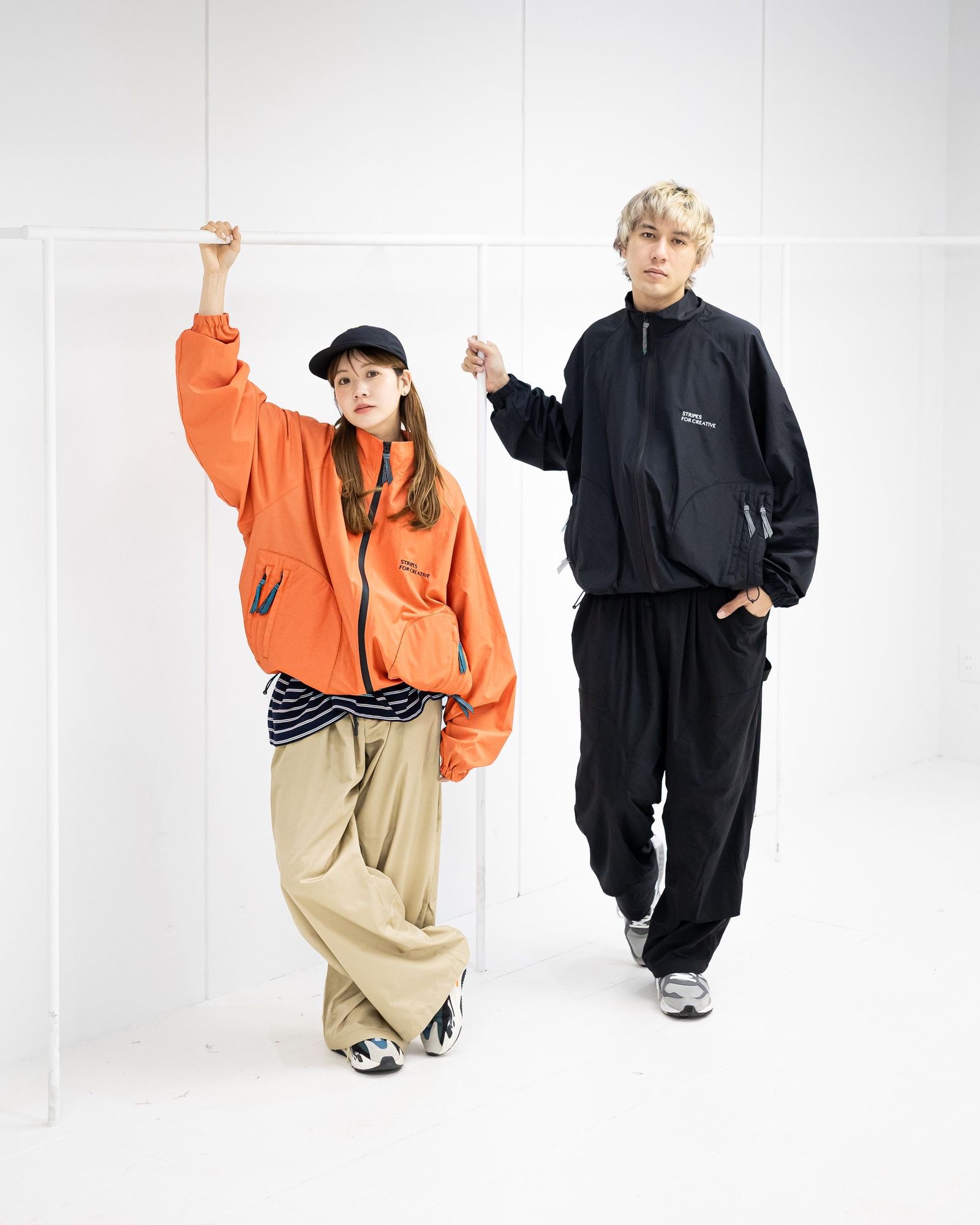 S.F.C-Stripes For Creative- 新作ZIP NYLON SPORTY JACKET style.2026.2.27