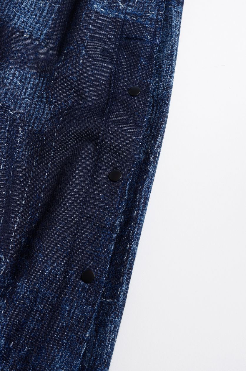 ファンダメンタル 26SS BORO SIDE BUTTON HAKAMA PANTS RINSE (FA26PN17R) INDIGO☆新作発売！