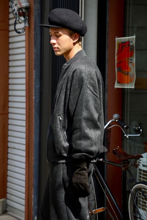 blurhms Pe/Silk Fleece Bomber Jacket 新作発売！
