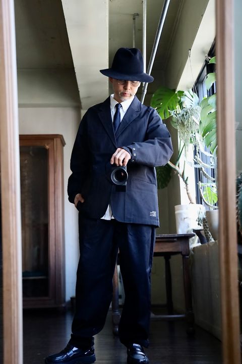 FreshService CORPORATE CHINO"BLACK"セットアップスタイル.2025.1.27.