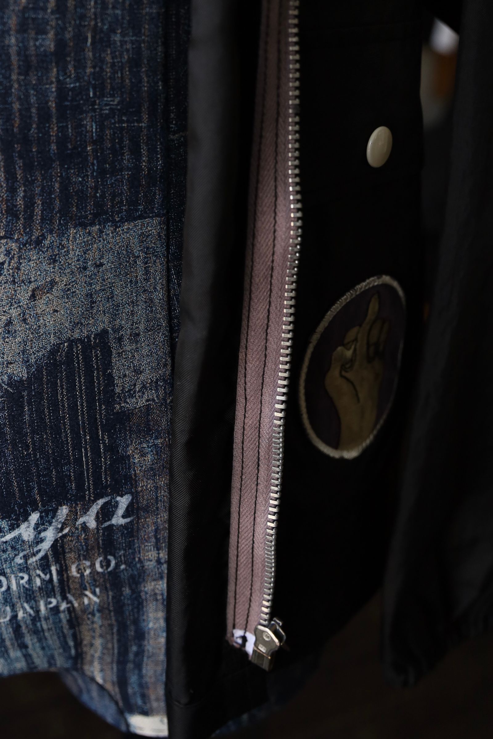 セントマイケル STHD . JACKET SNTHD(SM-HR8-0000-C73)BLACK