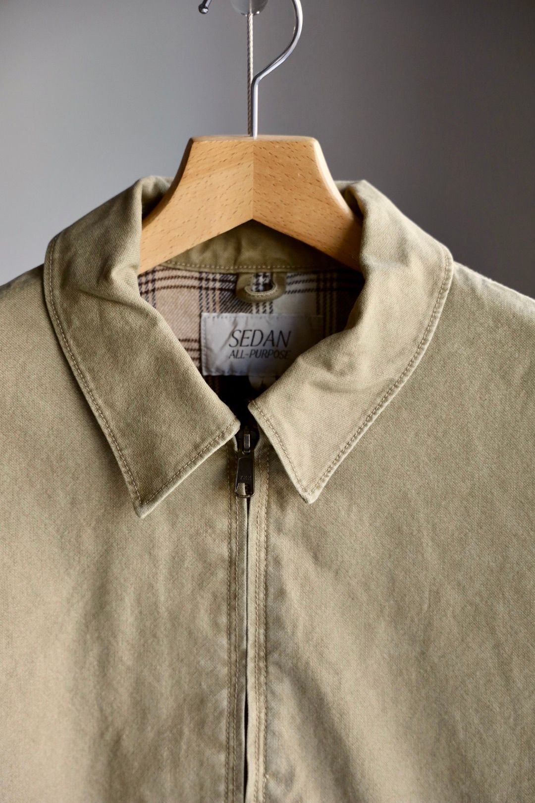 セダンオールパーパス FW25 Vintage Washed Cotton Duck Jacket(SD25F-JK02)Khaki☆9月6日(土)発売！
