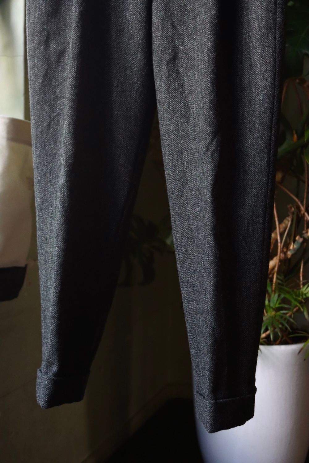 A.PRESSE - アプレッセ Tweed Two Tack Trousers(22AAP-04-11H A.PRESSE - アプレッセ Tweed Two Tack Trousers(22AAP-04-11H