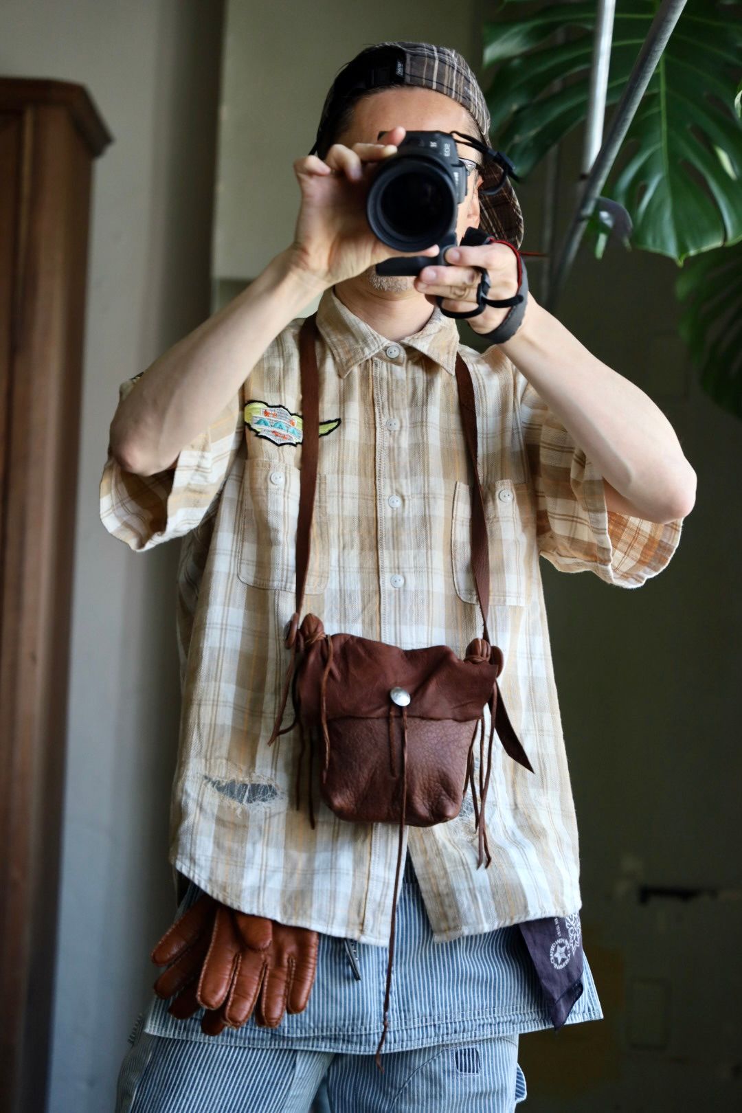 BOWWOW - BOW WOW バウワウ ELIMINATORS S/S FLANNEL SHIRT BOWWOW - BOW WOW バウワウ ELIMINATORS S/S FLANNEL SHIRT