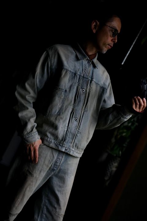 A.PRESSE 1st Type Denim Jacketスタイル.2024.6.22.