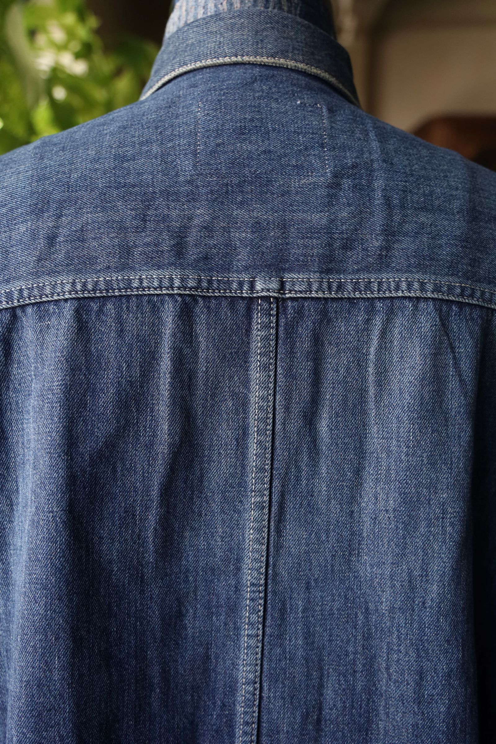 グラフペーパー 25AW Selvage Denim Jacket(GU253-20054DB)INDIGO_DARK FADE