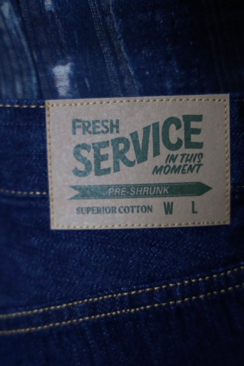 フレッシュサービス CORPORATE DENIM FIVE POCKET PANTS (FSC251-40169OB)ONE WASH