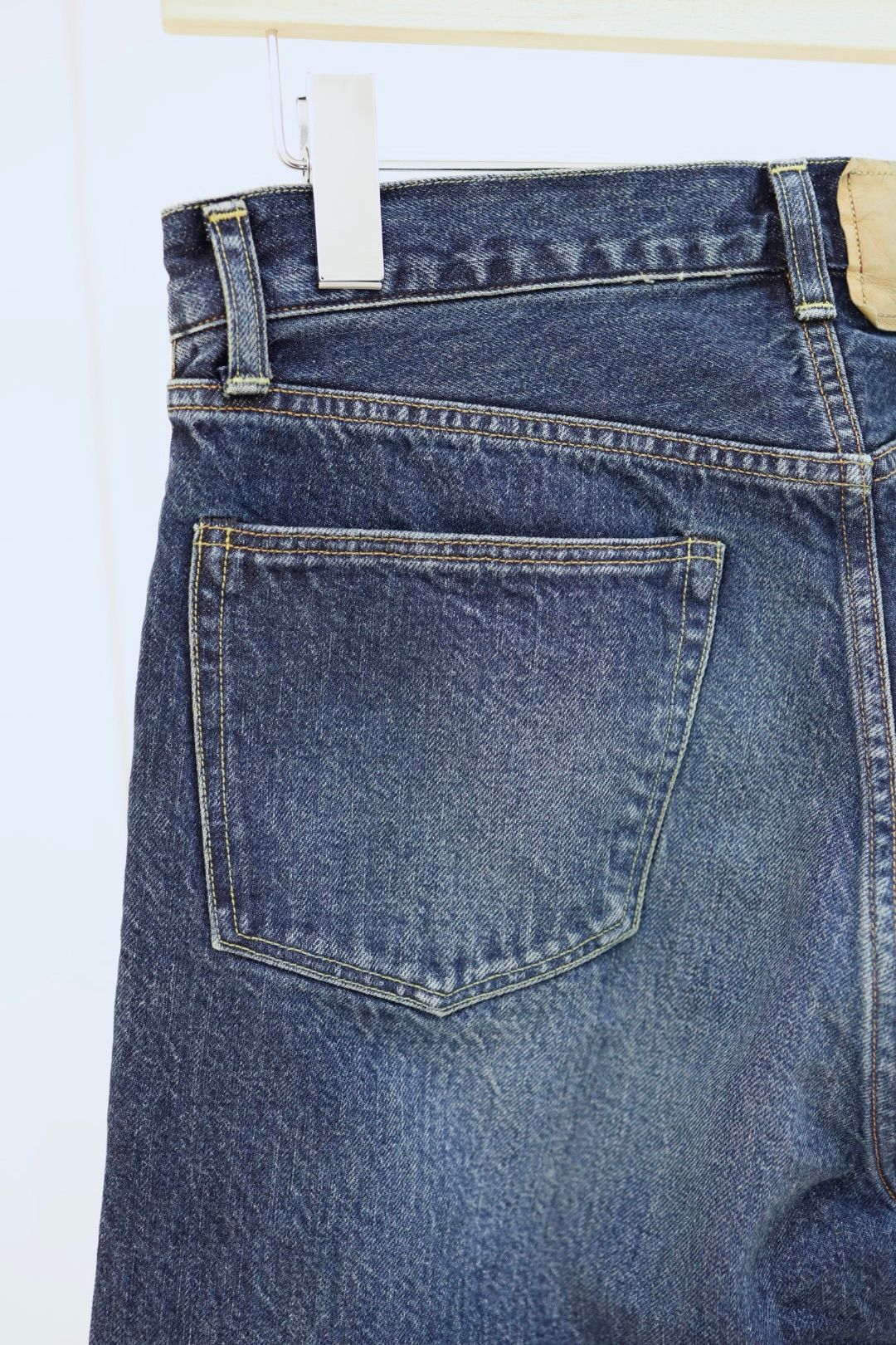 ブラームスルーツストック 26SS 13.5oz Denim Pants Narrow(bROOTS24F10S26USD)USED-Indigo☆3月13日(金)新作発売！