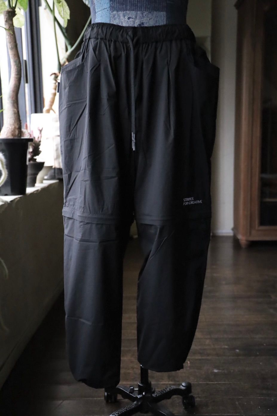 SFC エスエフシー WIDE SWEAT PANTS ダークネイビー　M Wide Sweat Pants - S.F.C (Stripes For Creative) (エス