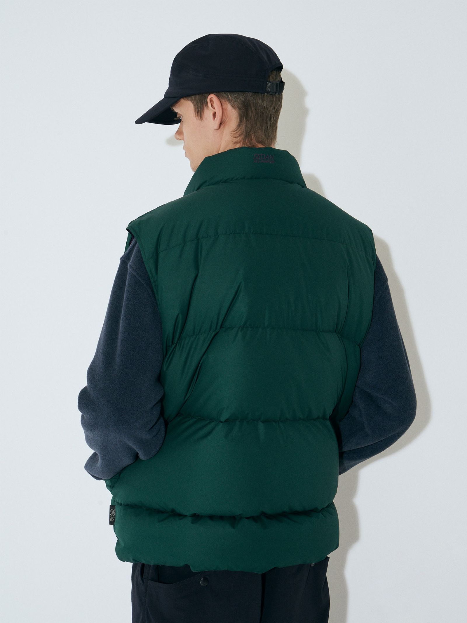セダンオールパーパスFW23 Classic Down Vest (SD23F-JK01)Hunter Green☆9月23日(土)発売！
