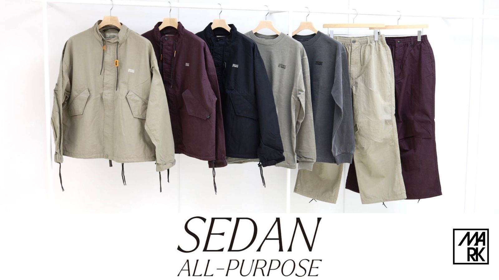 SEDAN ALL-PURPOSE - セダン オールパーパス | 正規取扱店・通販 MARK
