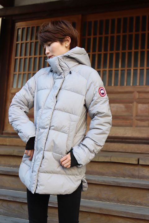 CANADA GOOSE  ALLISTON JACKET FUSION FIT(5076L)MOONSTONE GRAY.style