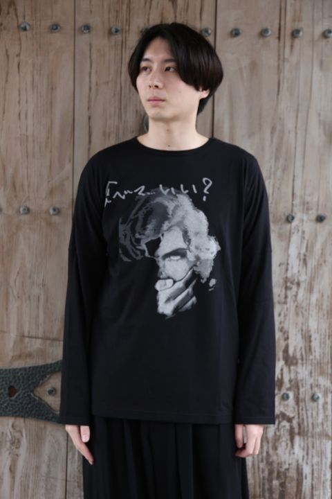 yohji yamamoto 21ss 新作「食べて...いい?」マチ付長袖PT style.2020.12.11.