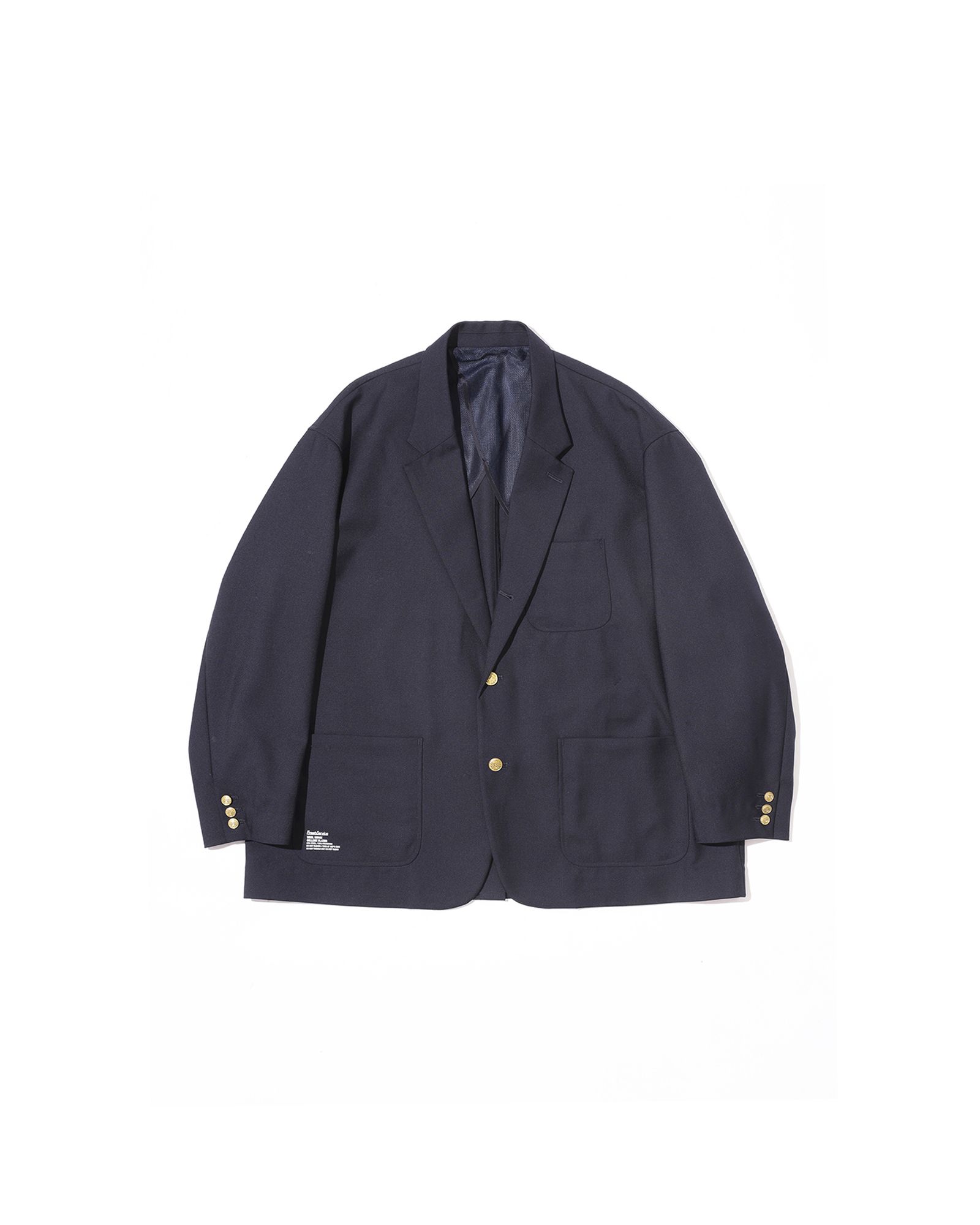 フレッシュサービス WOOL SERGE COLLEGE BLAZER (FSC261-10212)NAVY★2月14日(土)発売