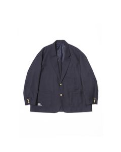 フレッシュサービス WOOL SERGE COLLEGE BLAZER (FSC261-10212)NAVY★2月14日(土)発売