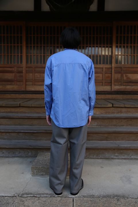 Broad L/S Oversized Regular Collar Shirt style.2021.1.17.